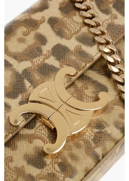 Genti tip postas Cline Animal Patterned Claude Crossbody Bag Brown Femei (BM 19709756) 4