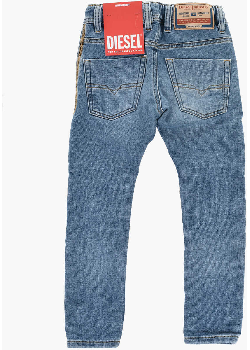 Blugi drepti Diesel Stretch Denim Krooley-Ne-J Jjj Jogg Jstretch Denim Krooley-N Blue Baieti (BM 19709774) 3