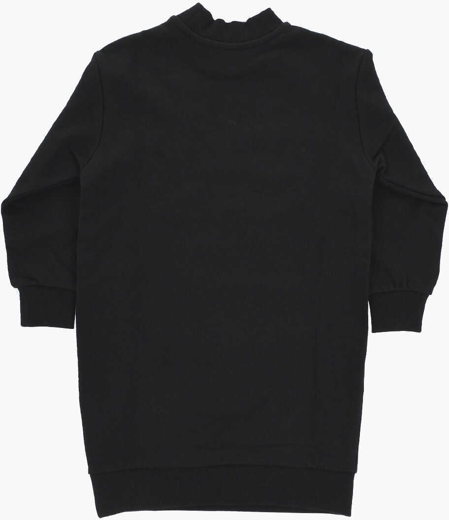 Rochii Diesel Long Sleeved Dassi Sweatshirt Dress Black Fete (BM 19709777) 3