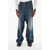 DSQUARED2 Icon Wide Leg Loose Fit Jeans Blue