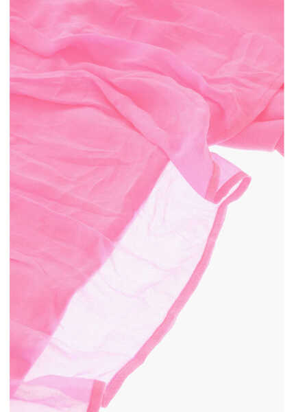 Bluze de trening Diesel Cotton Senia Hoodie With Chiffon Detail Pink Baieti (BM 19709792) 4