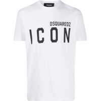 Tricouri Icon Cotton Crew-Neck T-Shirt With Print Barbati