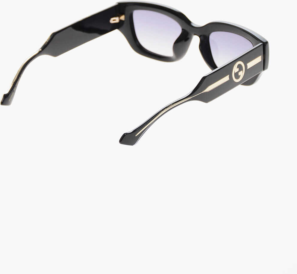 Ochelari de soare Gucci Oval Sunglasses With Gradient Lenses Black Femei (BM 19709801) 3