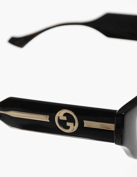 Ochelari de soare Gucci Oval Sunglasses With Gradient Lenses Black Femei (BM 19709801) 4