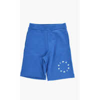 Pantaloni scurti Brushed Cotton Shorts With Printed Logo Baieti