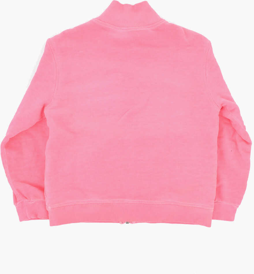 Bluze de trening DSQUARED2 Icon Fluorescent Sweatshirt With Contrasting Logo Pink Baieti (BM 19709816) 3
