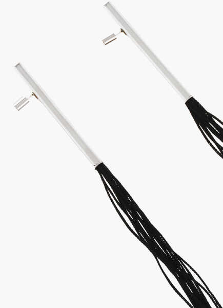 Cercei Jil Sander Earrings With Fringes Black Femei (BM 19709819) 2