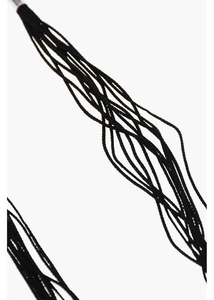 Cercei Jil Sander Earrings With Fringes Black Femei (BM 19709819) 3