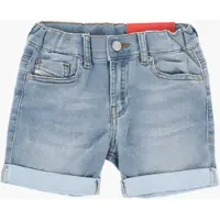 Pantaloni scurti Stretch Denim Pgallyb Jjj Shorts With Cuffed Hem Fete