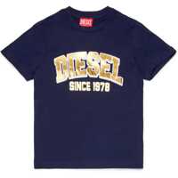 Tricouri Crew Neck Gof T-Shirt With Lam&egrave; Print Baieti