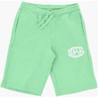 Pantaloni scurti Cotton Shorts With Side Embossed Logo Baieti