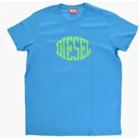 Tricouri Cotton Crew-Neck T-Shirt With Print Baieti