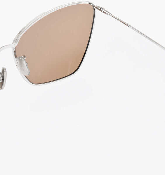 Ochelari de soare Cline Butterfly Frame Metal Sunglasses Silver Femei (BM 19709972) 3