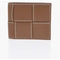 Portofele Braided Leather Wallet Barbati