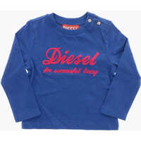 Tricouri Crew Neck Tecnab T-Shirt With Flocked Print Baieti