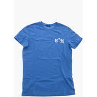 Tricouri N&deg;21 Kids Crew Neck Cotton T-Shirt With Printed Logo