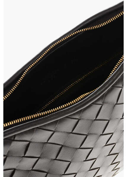 Genti de umar Bottega Veneta Braided Leather Shoulder Bag Brown Femei (BM 19709999) 4