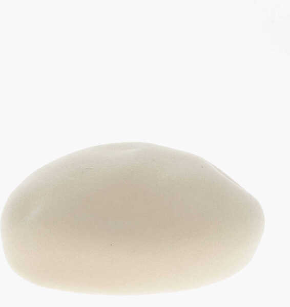 Caciuli Loro Piana Solid Color Felt Rita Basque Hat Beige Femei (BM 19710008) 2