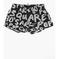 Bermude Monogram Patterned Swimshorts Baieti