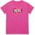 Diesel Cotton Tjeki Crew-Neck T-Shirt With Sequined Logo Pink