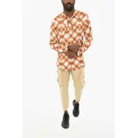 Cravate pentru Barbati - Cravate DSQUARED2 Printed Tie Neck Shirt Multicolor Barbati (BM 19710044) - B-mall.ro