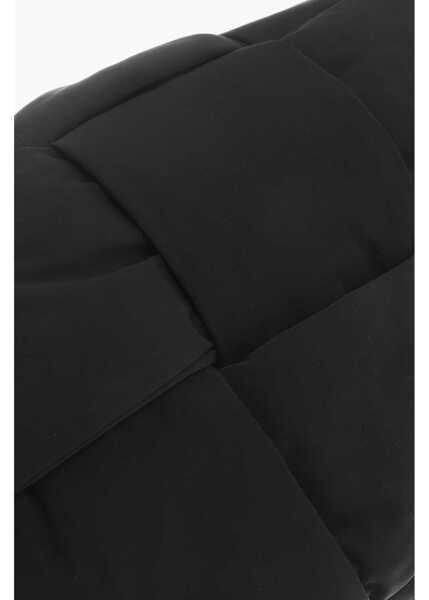 Genti tip postas Bottega Veneta Braided Fabric Crossbody Bag Black Barbati (BM 19710047) 4