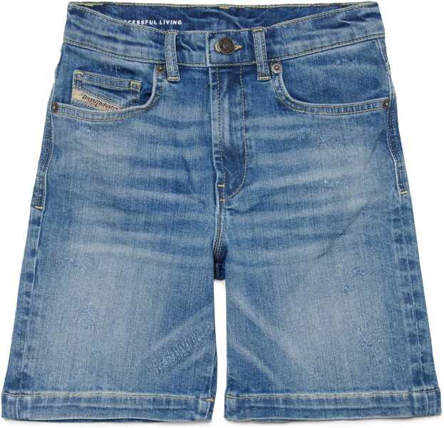 Pantaloni scurti Diesel Delav Denim Macs Shorts Light Blue Fete (BM 19710050) 1