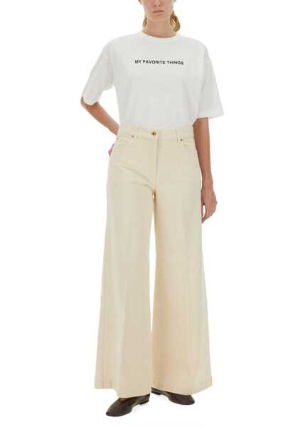 Pantaloni casual Aspesi Pantalone Wide Leg POWDER Femei (BM 19710128) 4