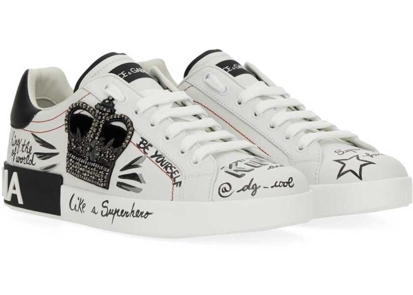 Sneakers Dolce & Gabbana Portfino Sneaker WHITE Barbati (BM 19710134) 4