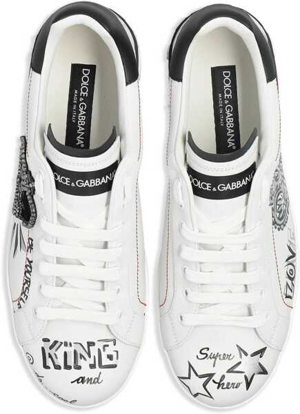 Sneakers Dolce & Gabbana Portfino Sneaker WHITE Barbati (BM 19710134) 5