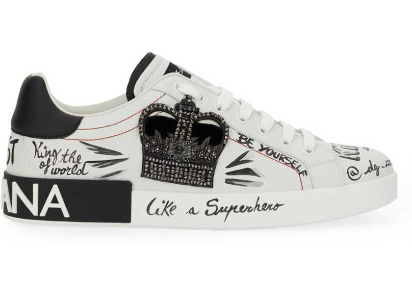 Sneakers Dolce & Gabbana Portfino Sneaker WHITE Barbati (BM 19710134) 1