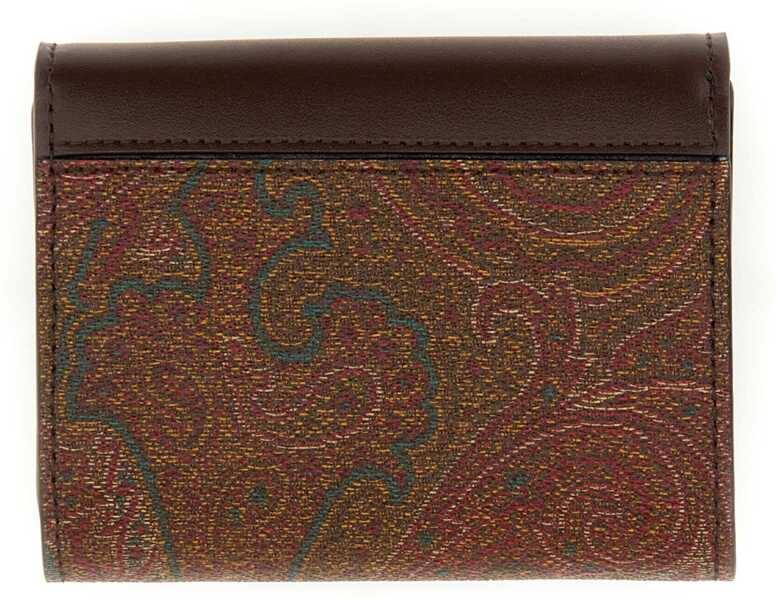 Portofele ETRO Portafoglio Paisley BROWN Femei (BM 19710149) 4
