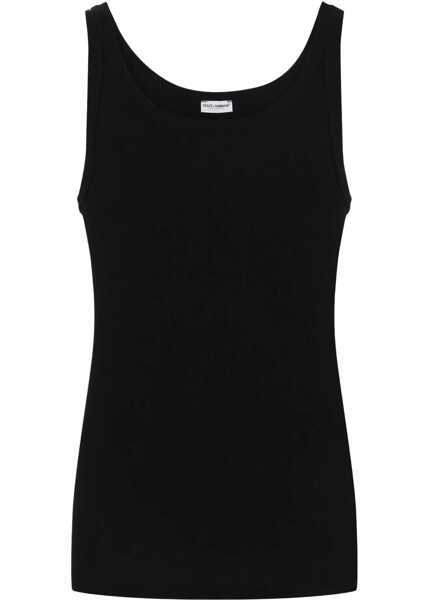 Lenjerie intima Dolce & Gabbana Tank Top Marcello BLACK Barbati (BM 19710173) 3
