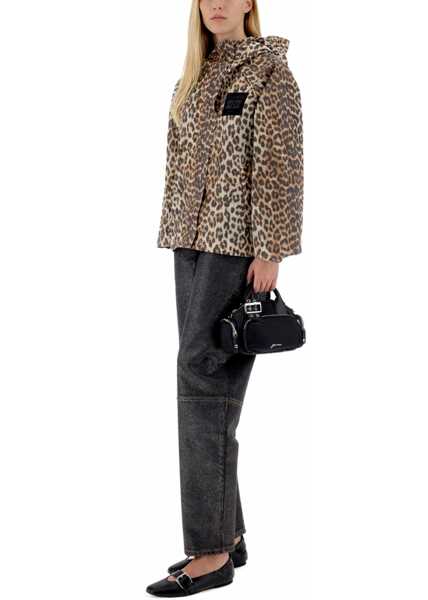 Jachete Ganni Leopard Print Jacket ANIMALIER Femei (BM 19710185) 2