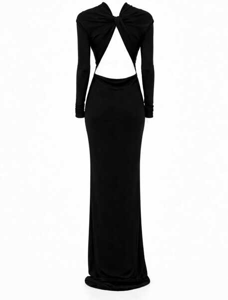 Rochii casual Tom Ford Asymmetrical Evening Dress BLACK Femei (BM 19710194) 3