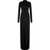 Tom Ford Asymmetrical Evening Dress BLACK