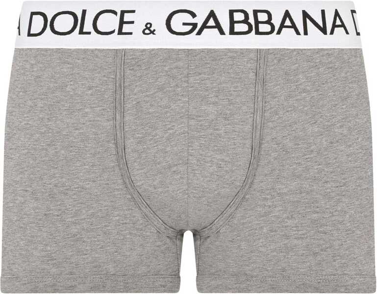 Lenjerie intima Dolce & Gabbana Regular Fit Boxer Shorts GREY Barbati (BM 19710200) 3