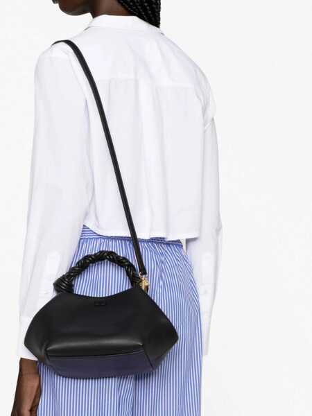 Genti de mana Ganni Borsa Bou Small BLACK Femei (BM 19710218) 3