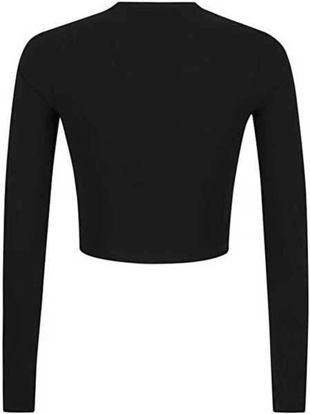 Bluze Jil Sander Cropped Top With Logo BLACK Femei (BM 19710224) 3