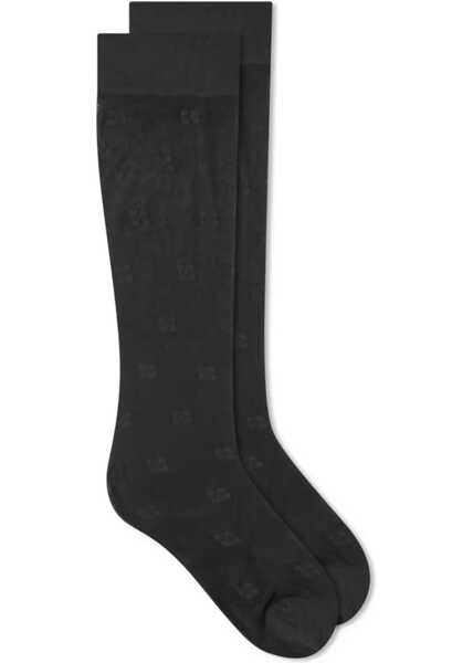 Sosete Ganni Calzini Butterfly BLACK Femei (BM 19710230) 4