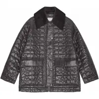 Jachete Quilted Midi Jacket Femei