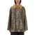 Ganni Leopard Print Midi Jacket ANIMALIER
