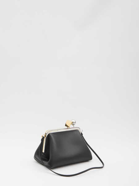 Genti plic JACQUEMUS Le Berlingot Small Clutch BLACK Femei (BM 19710317) 2