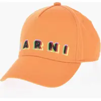 Caciuli Solid Color Cap With Printed Logo Baieti