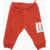 DSQUARED2 Brushed Cotton Love Sweatpants With Cuffs Red