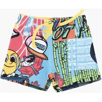 Pantaloni scurti Patterned Shorts With Elastic Waistband Baieti