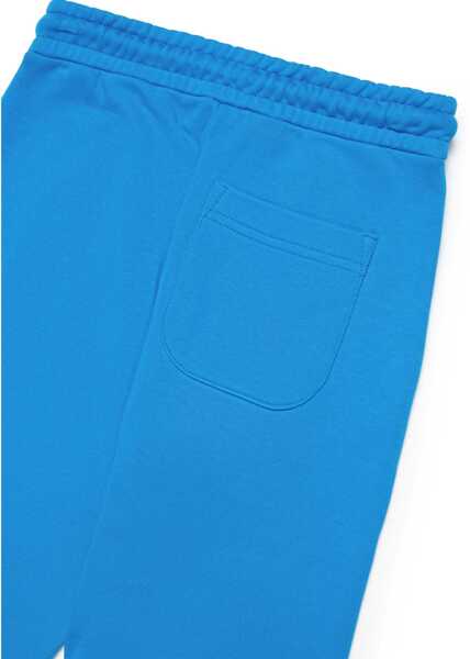 Pantaloni de trening Diesel Cotton Joggers With Side Logo Blue Baieti (BM 19710371) 4