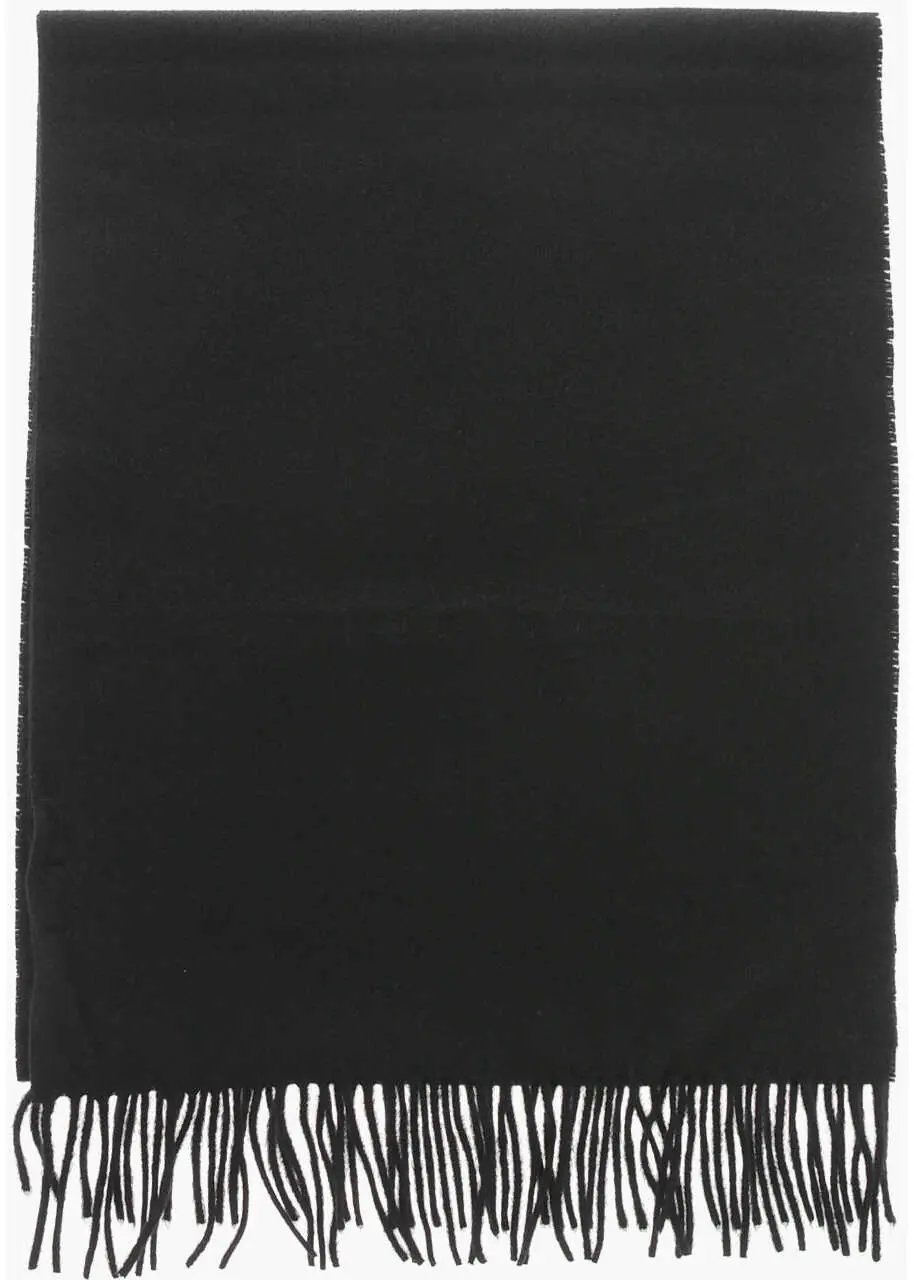 Esarfe Destin Cashmere Biver Scarf With Fringes Black Barbati (BM 19710407) 3