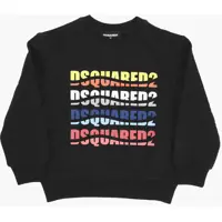 Bluze de trening Brushed Cotton Relax Crew-Neck Sweatshirt With Multicolor Lo Baieti