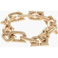 Coliere Gold Finished Maxi Chain Necklace Femei